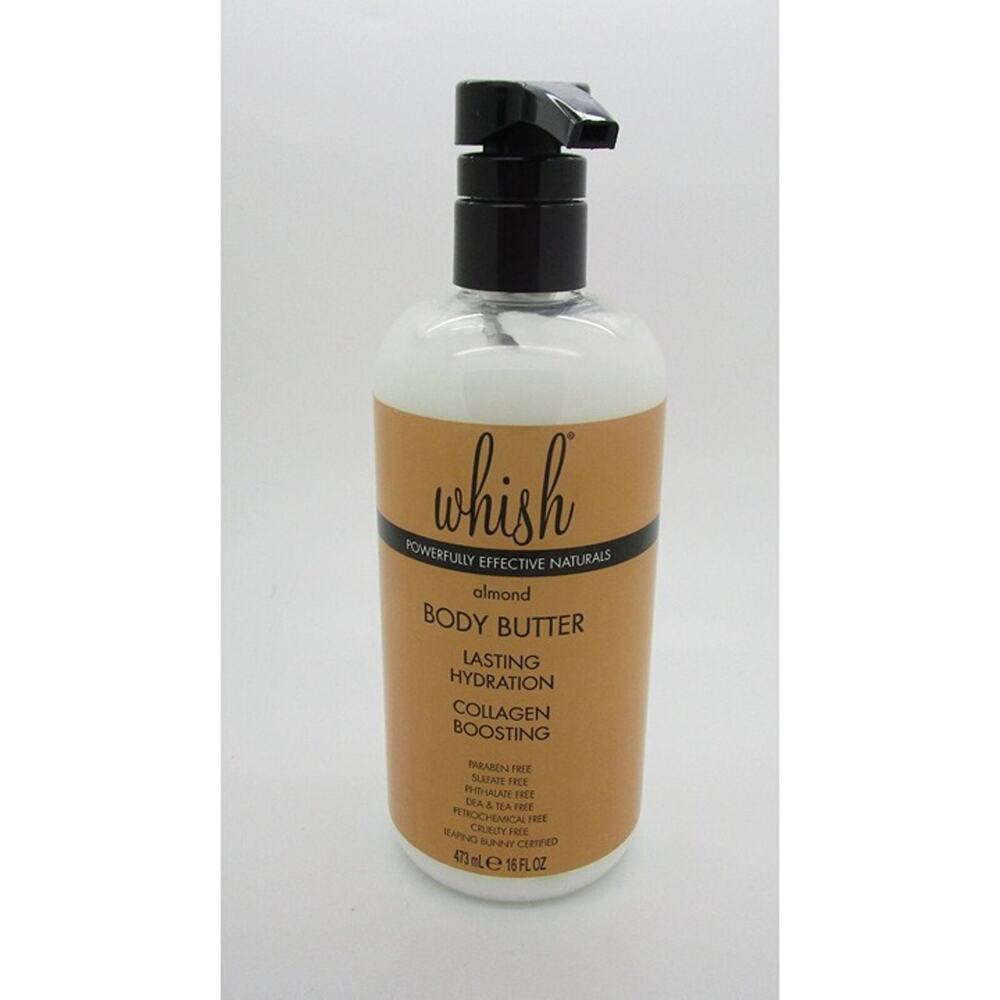 ALMOND Whish Lasting Hydration BODY BUTTER 16 oz.